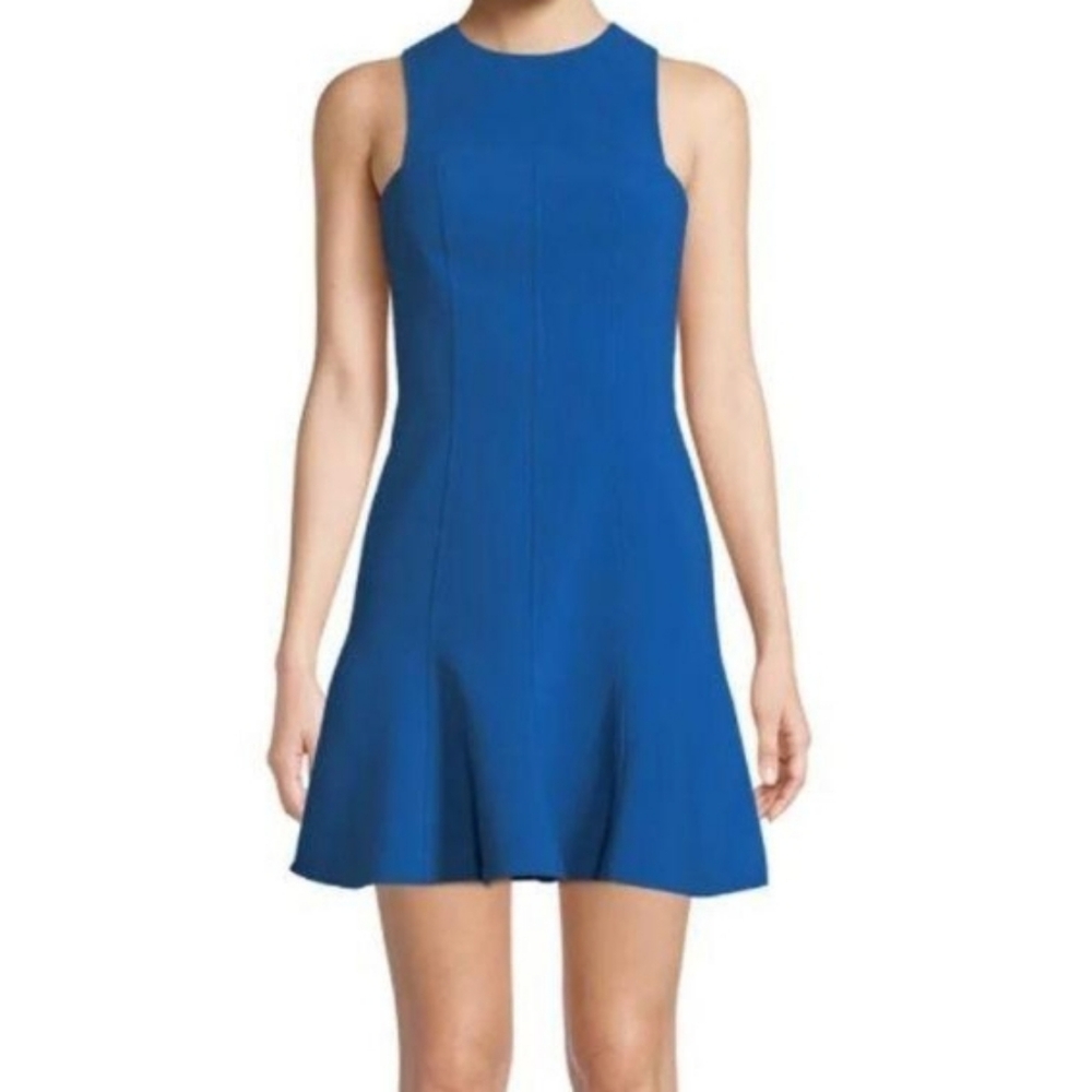 Likely cordelia Fit And Flare Vibrant Blue Mini Dress